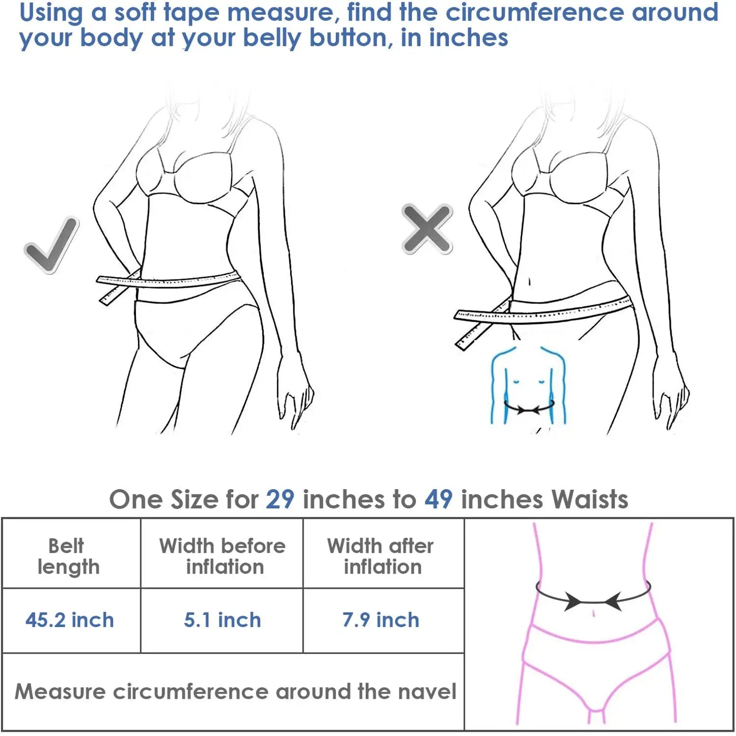 Posturevia Air Decompression Back Belt